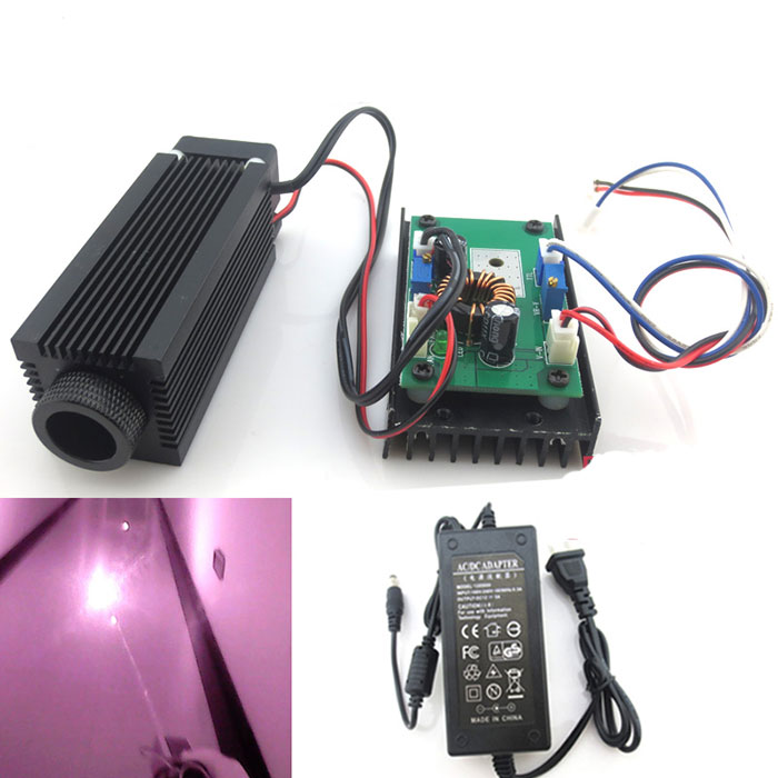830nm 1w 2w Powerful Invisible Infrared Laser Diode Module Dot DC 12V With Cooling Fan